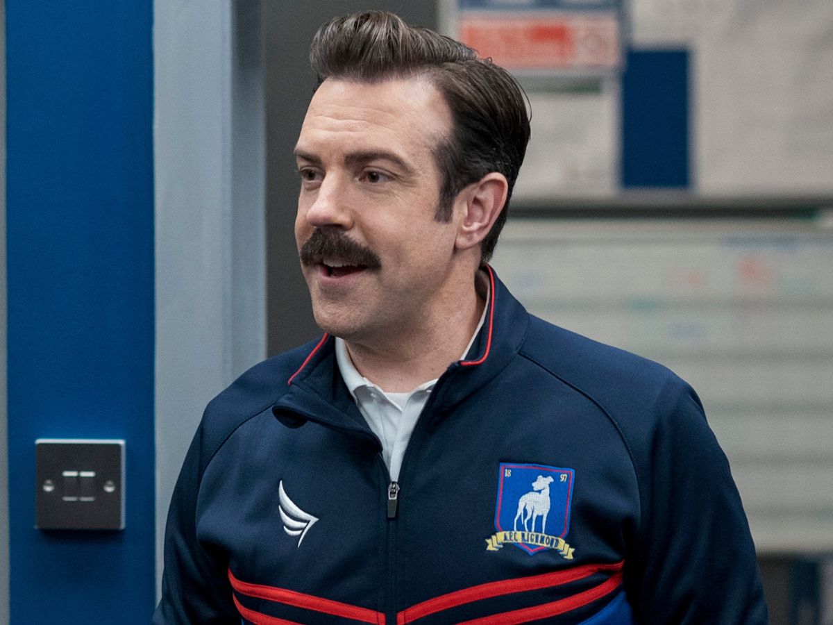 Jason Sudeikis em 'Ted Lasso' (Reprodução)