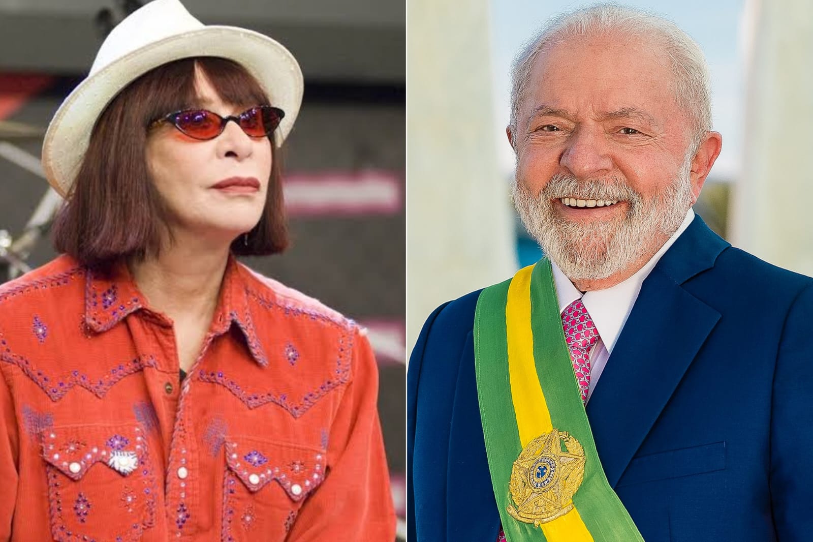 Rita Lee e Lula (Reprodução)