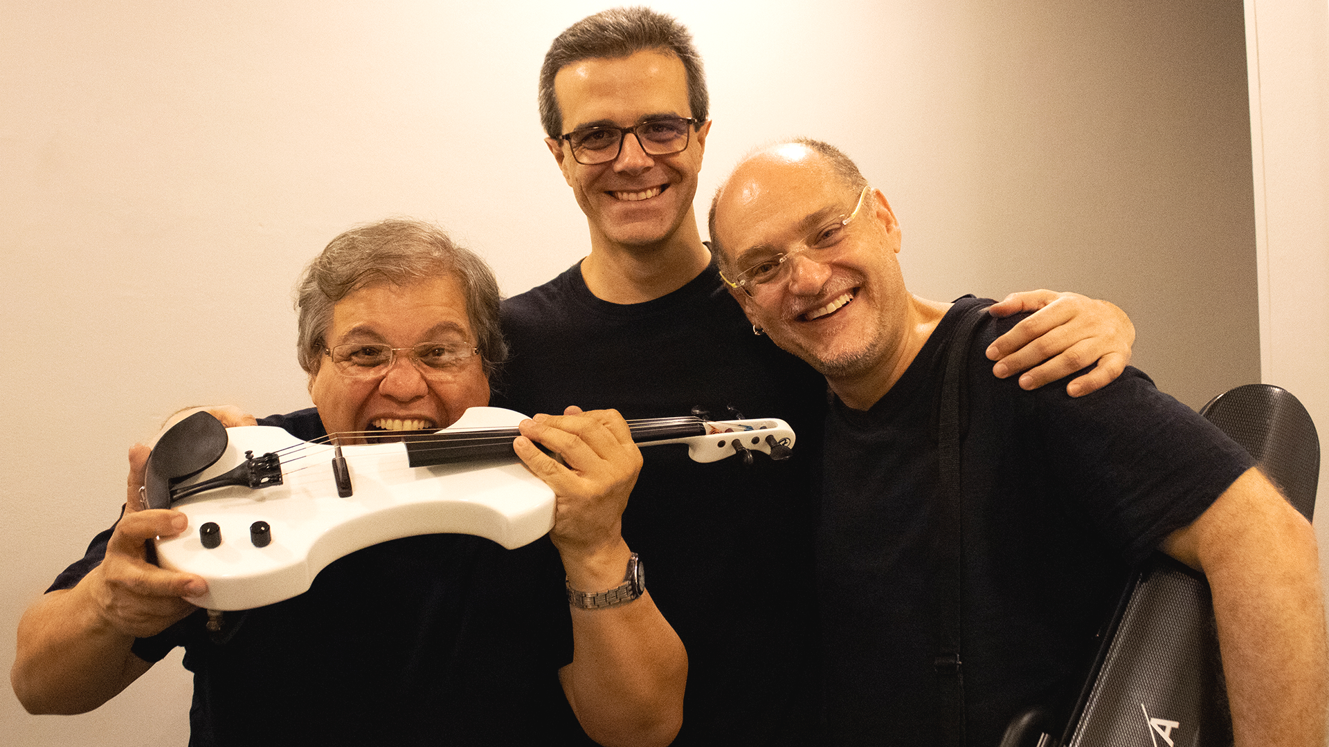 Ricardo Amado, Mateus Ceccato e Carlos Mendes ( foto: Igor Aleixo)