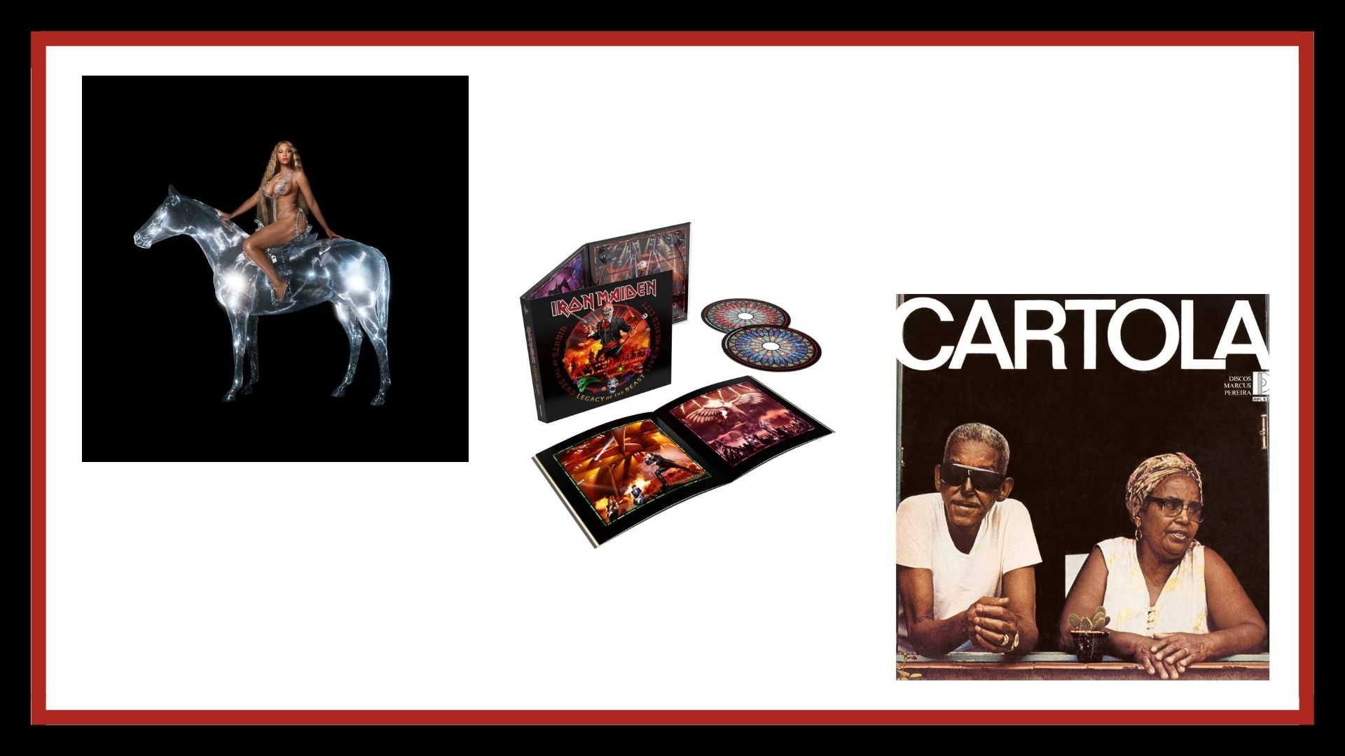 Aumente sua coleção de vinis com grandes nomes da música e aproveite a sua vitrola ainda mais