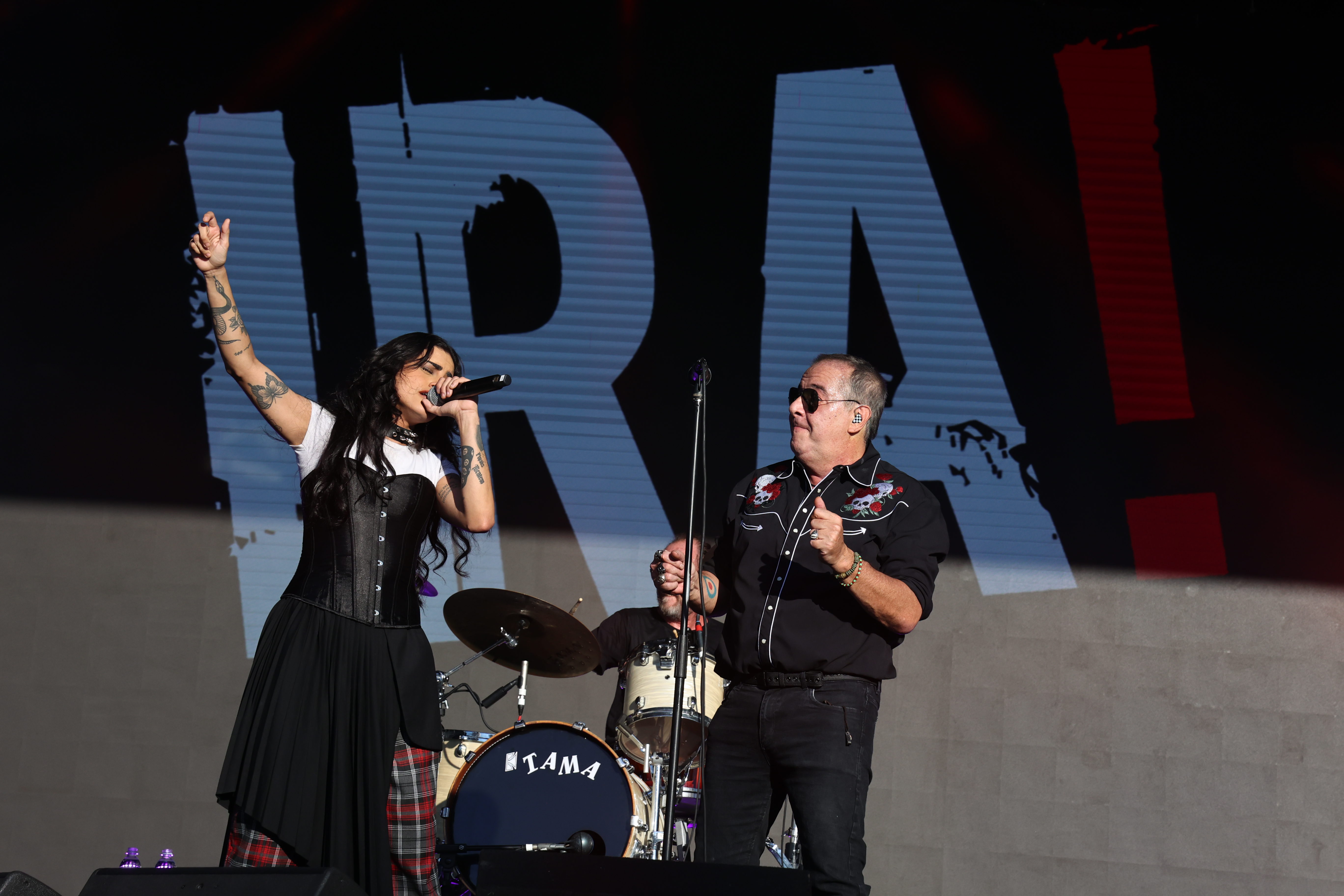 Day Limns e Ira! (Foto: André Velozo)