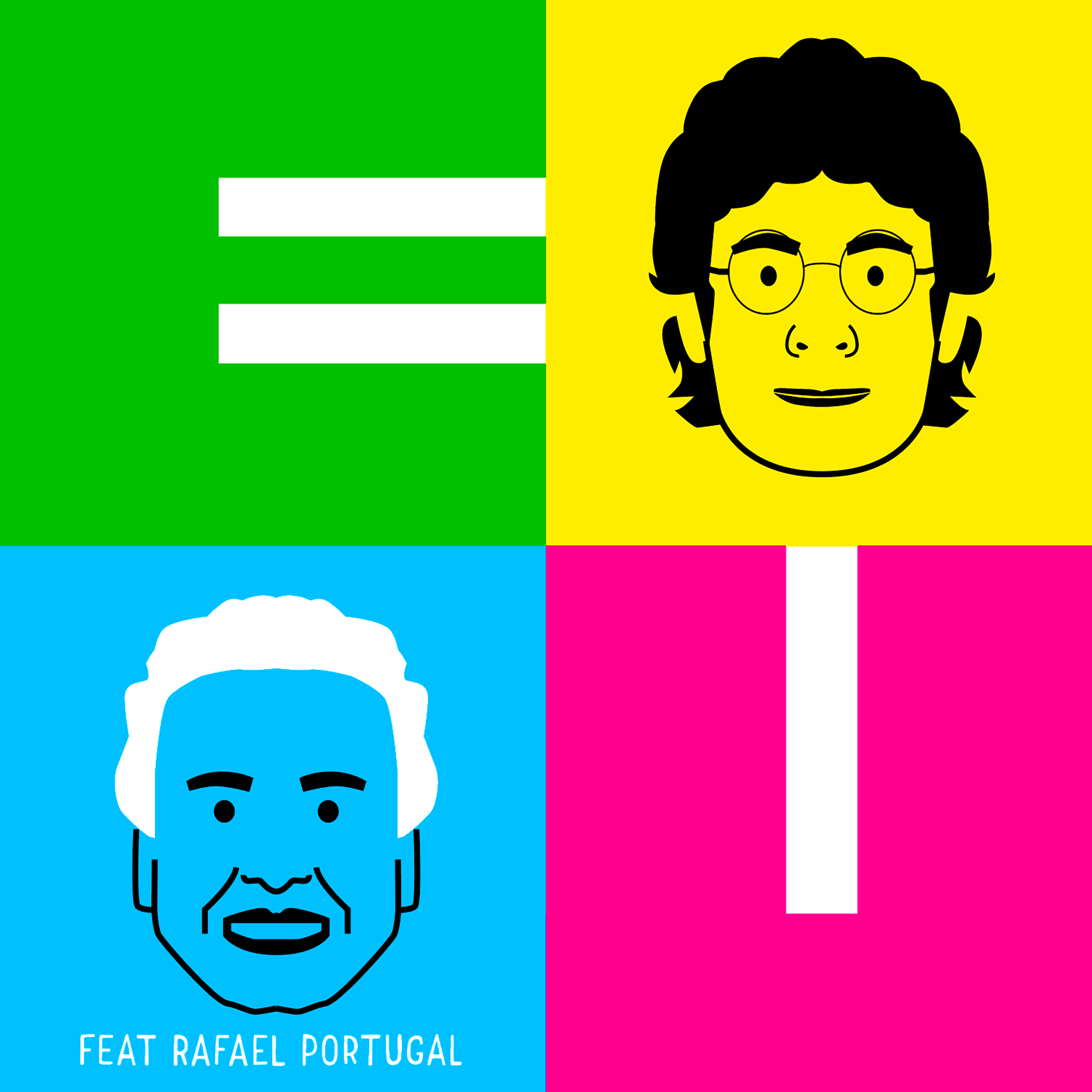 Capa de "Eu", por Braga, com participação de Rafael Portugal (Divulgação)