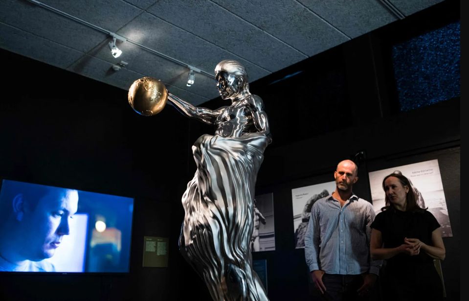 A Estátua Impossível (Foto: Jonathan NACKSTRAND/AFP)
