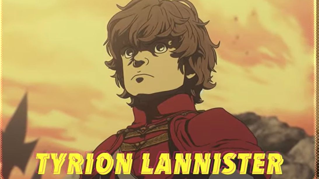 Intligência Artificial transforma personagens de Game of Thrones em anime dos anos 80 (Foto: reproduçã/Youtube)