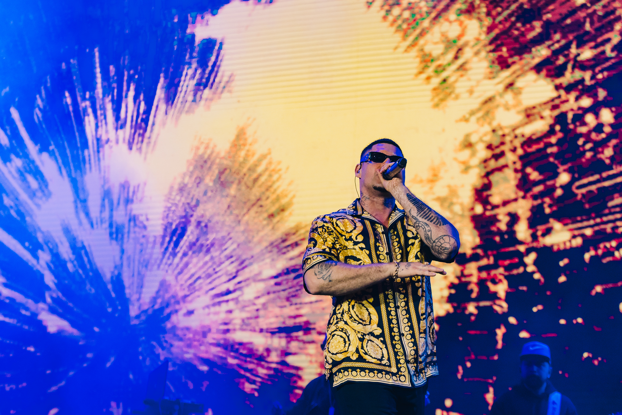 L7nnon fez o show de encerramento do João Rock