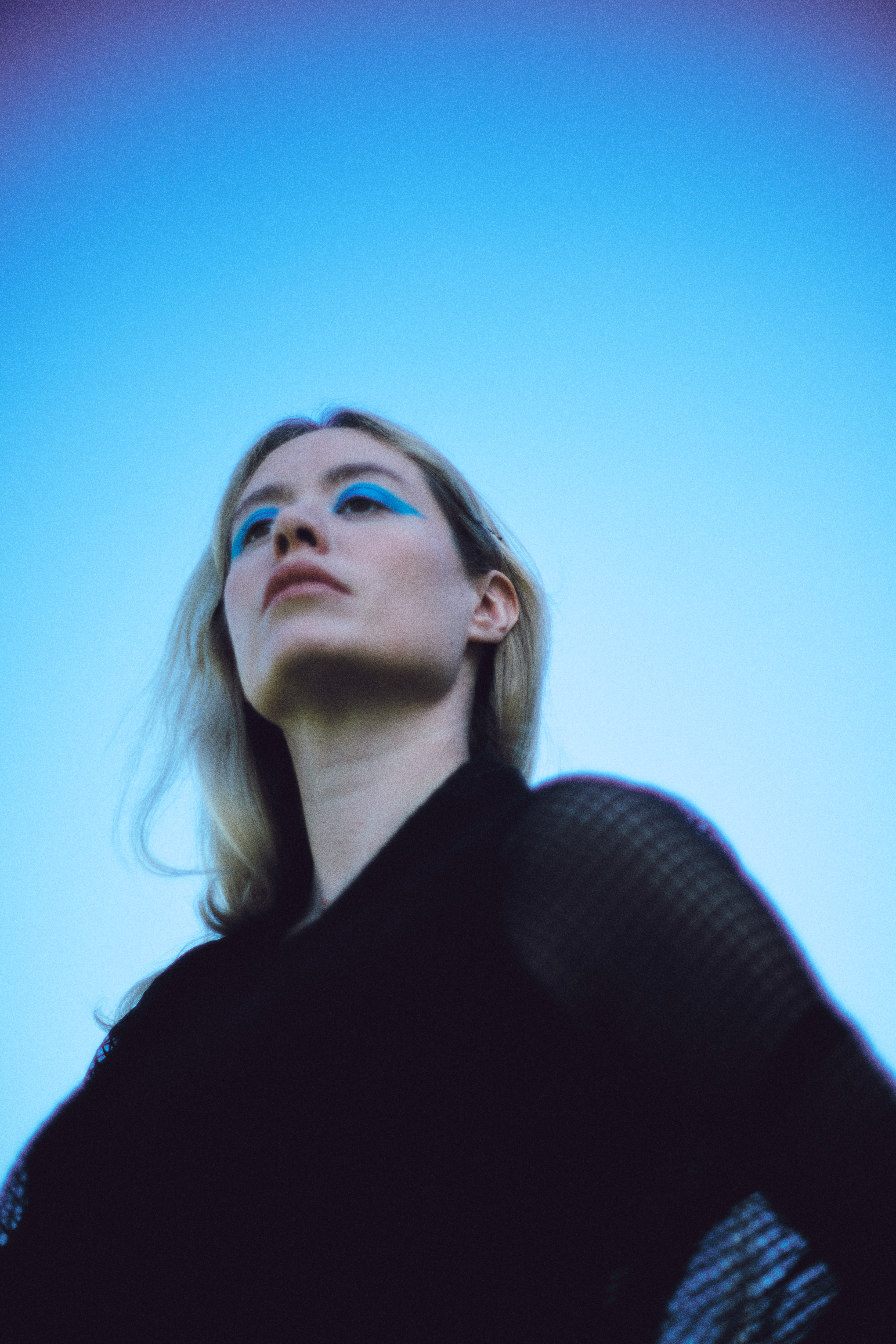 Maria Luiza Jobim em 'Azul' (Foto: Zabenzi)