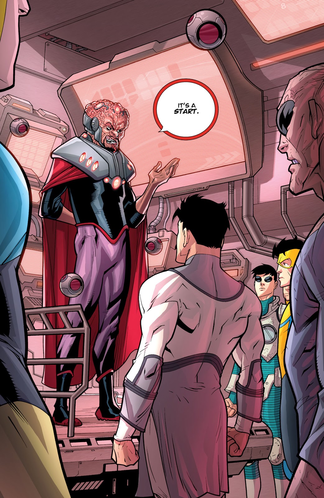 Angstrom Levy, vilão de Invencível