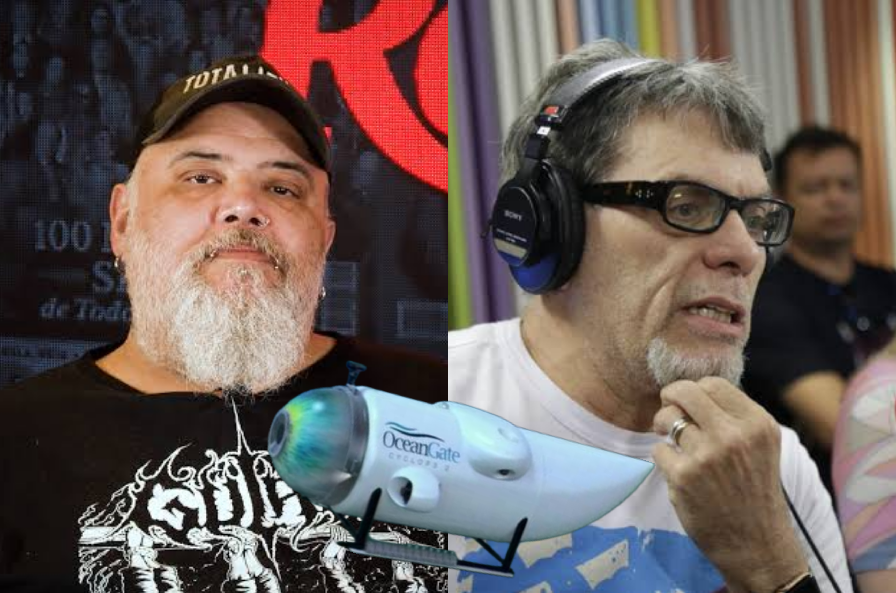 João Gordo (Foto: Rolling Stone Brasil) / Roger Moreira (Foto: reprodução)