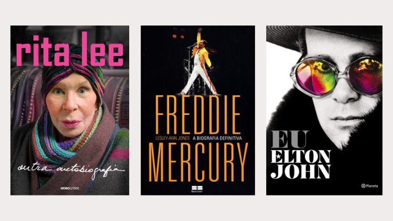 Confira detalhes sobre a vida e carreira de artistas incríveis, essas biografias vão agradar os fãs dessas grandes personalidades do mundo da música