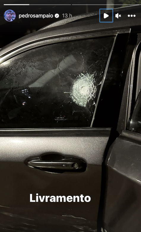 Story de Pedro Sampaio