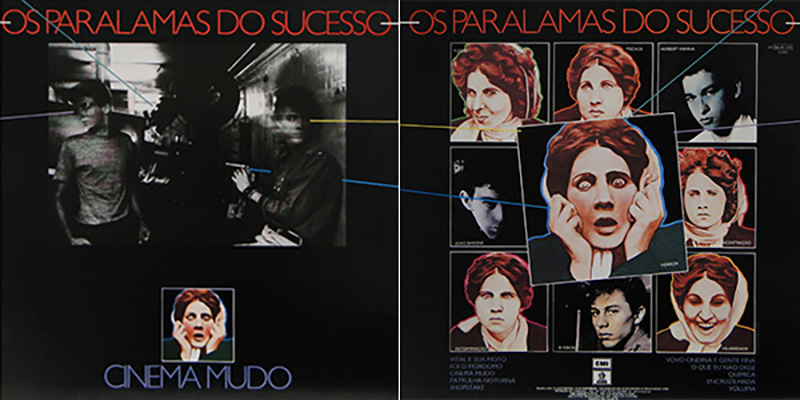 Capa de 'Cinema Mudo', dos Paralamas do Sucesso