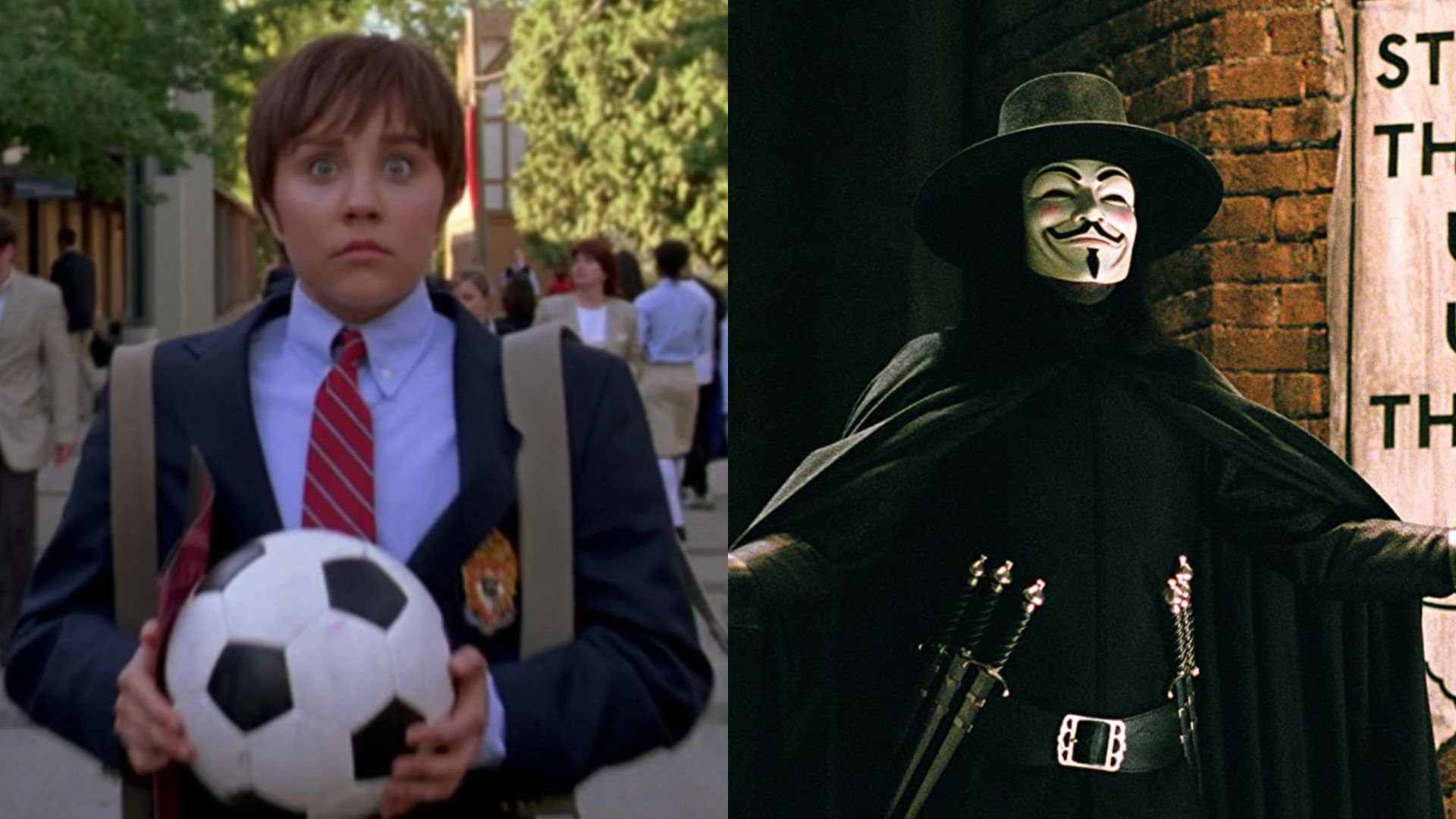 Ela é o Cara vs V de Vingança