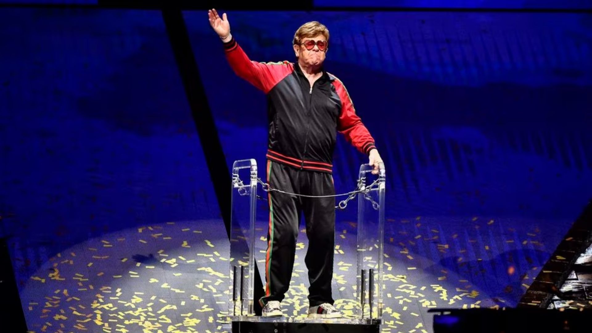 Elton John em último show da turnê 'Farewall Yellow Brick Road'