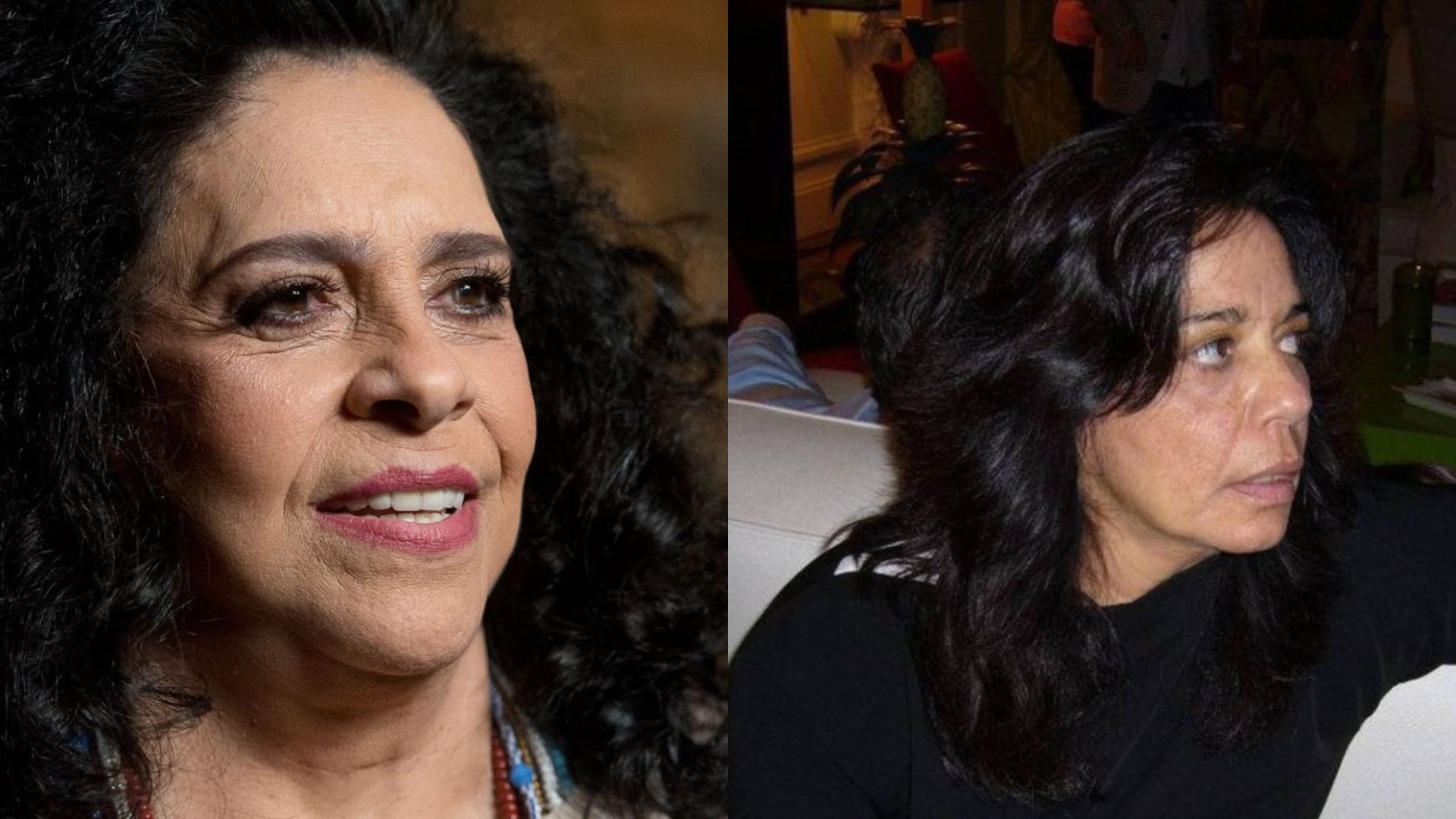 Gal Costa (Foto: Ana Paula Amorim) / Wilma Petrillo (Foto: reprodução)