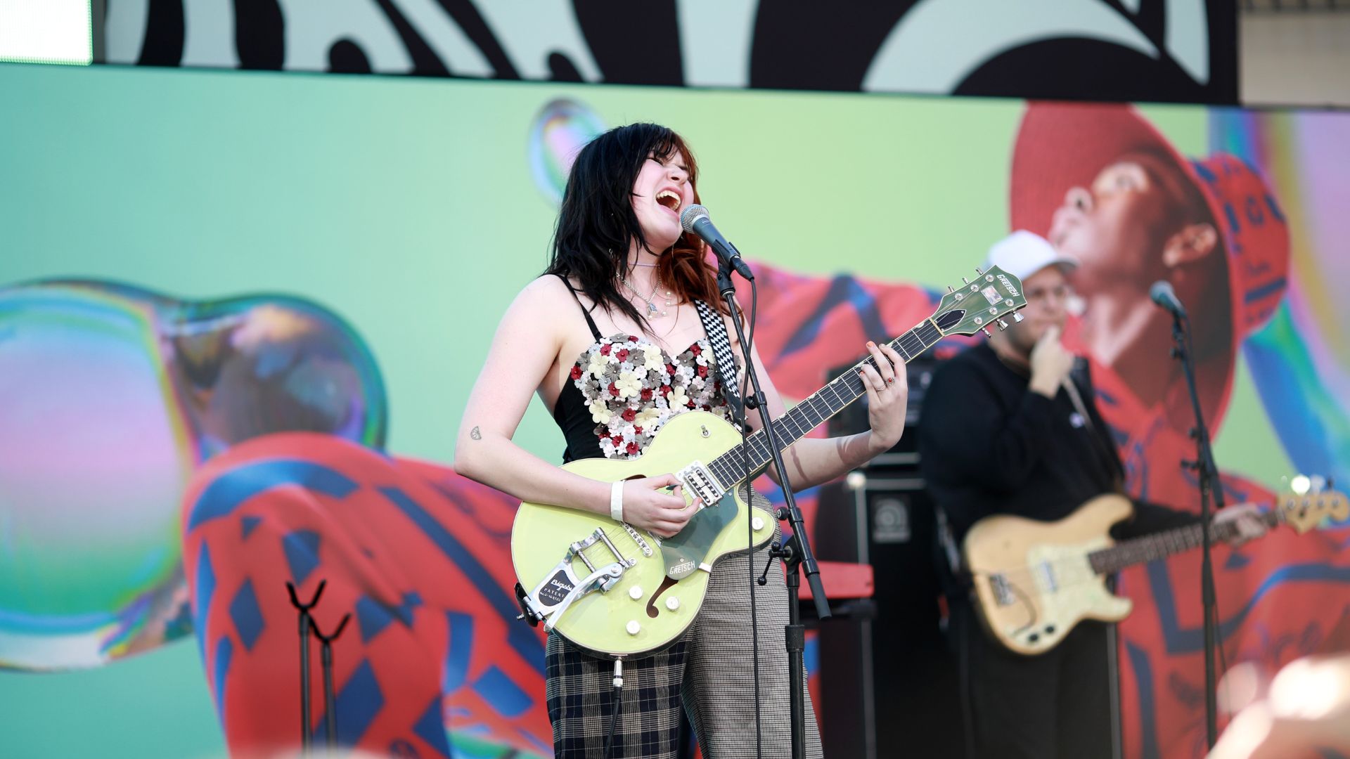 Gayle em apresentação no NYFW (Getty Images)