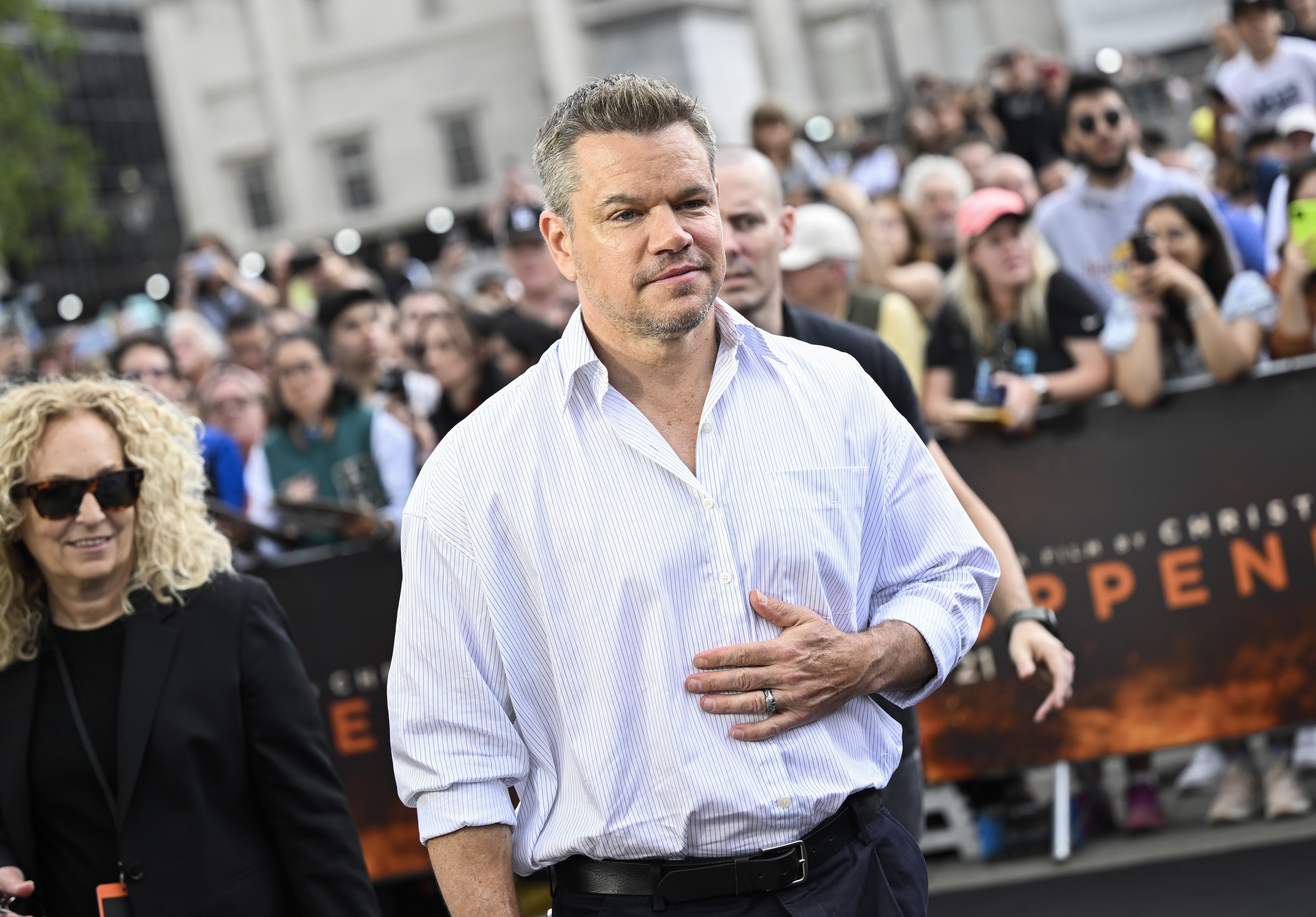 Matt Damon - Oppenheimer (foto: getty images)