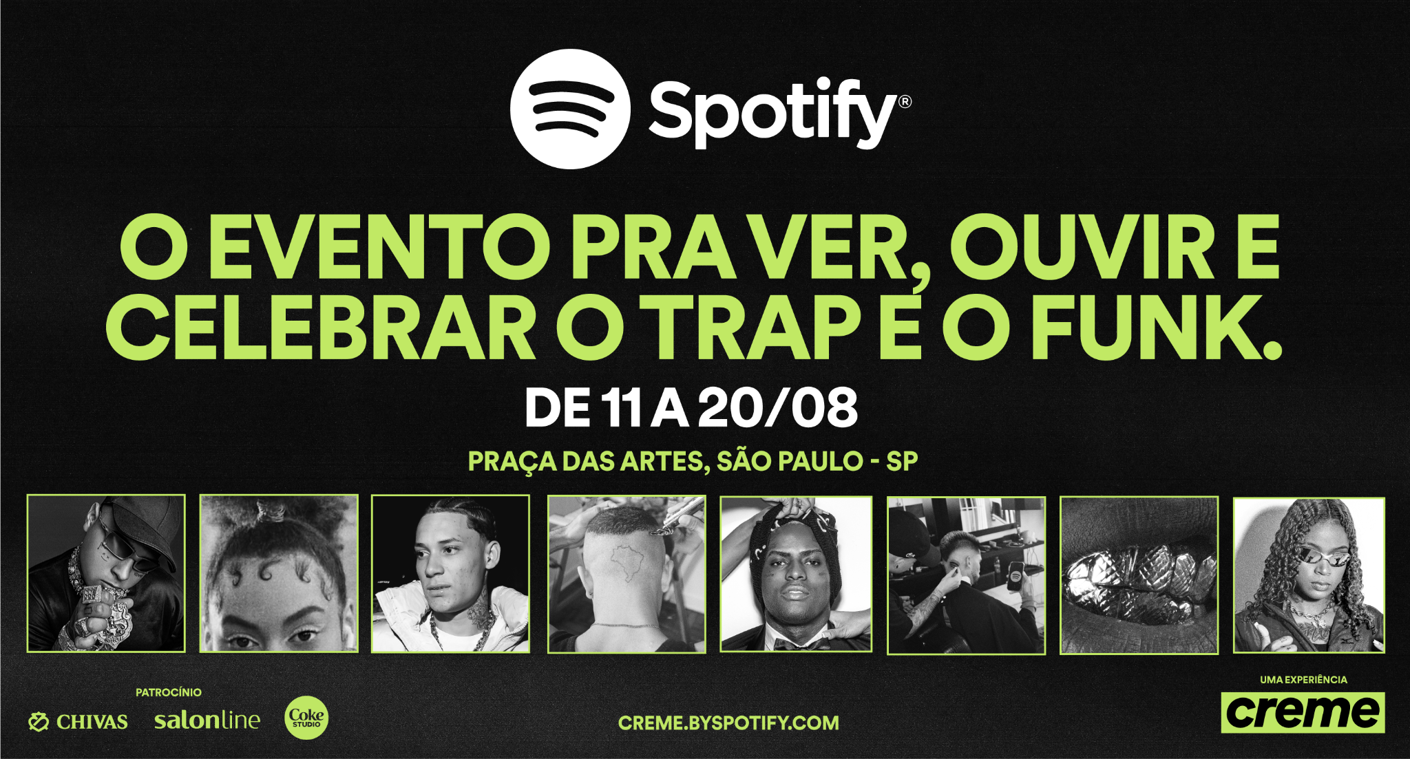 Spotify transforma playlist em uma exibição interativa gratuita