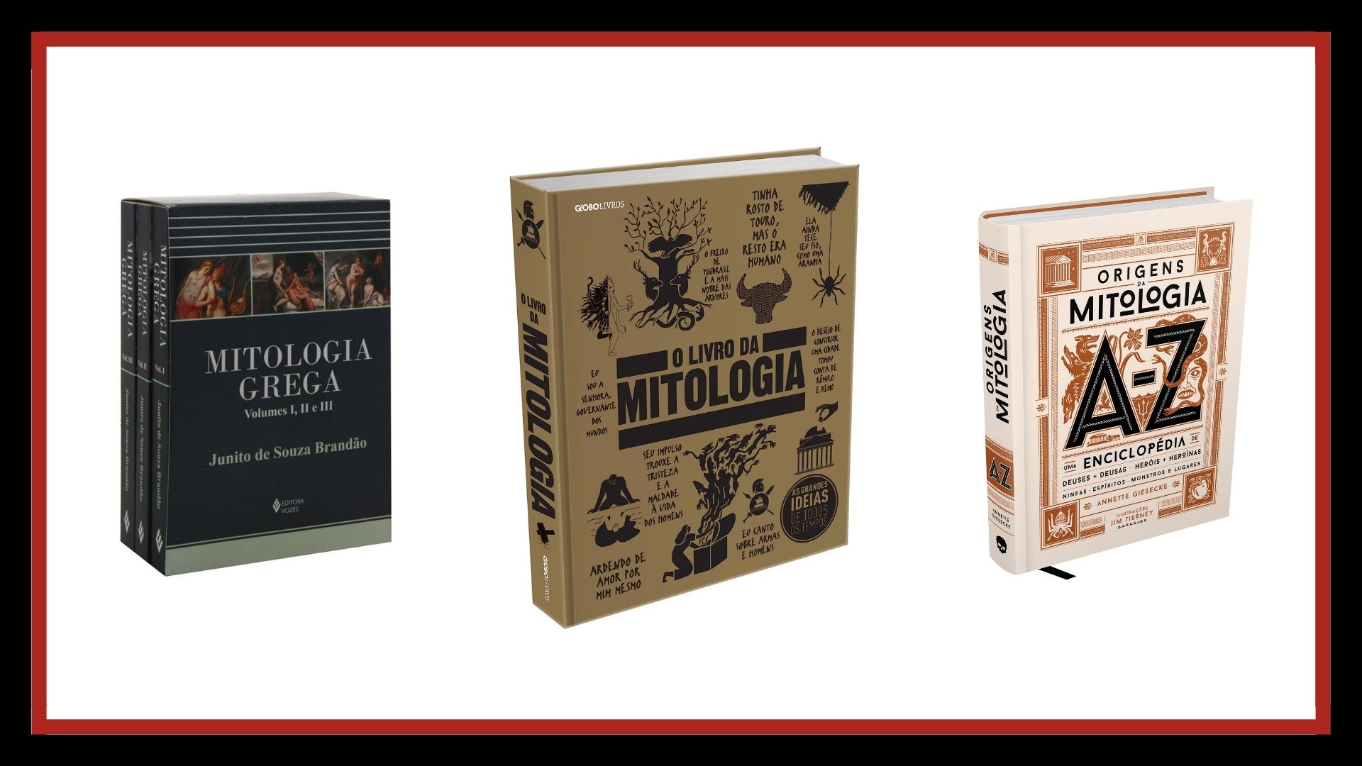 Estude as mais diversas mitologias do mundo com obras imperdíveis.