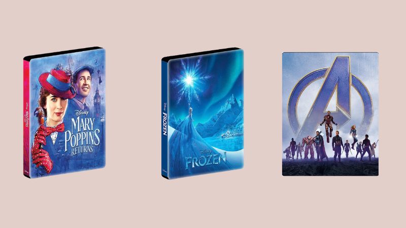 Dê uma olhada nesses steelbooks super estilosos que selecionamos!