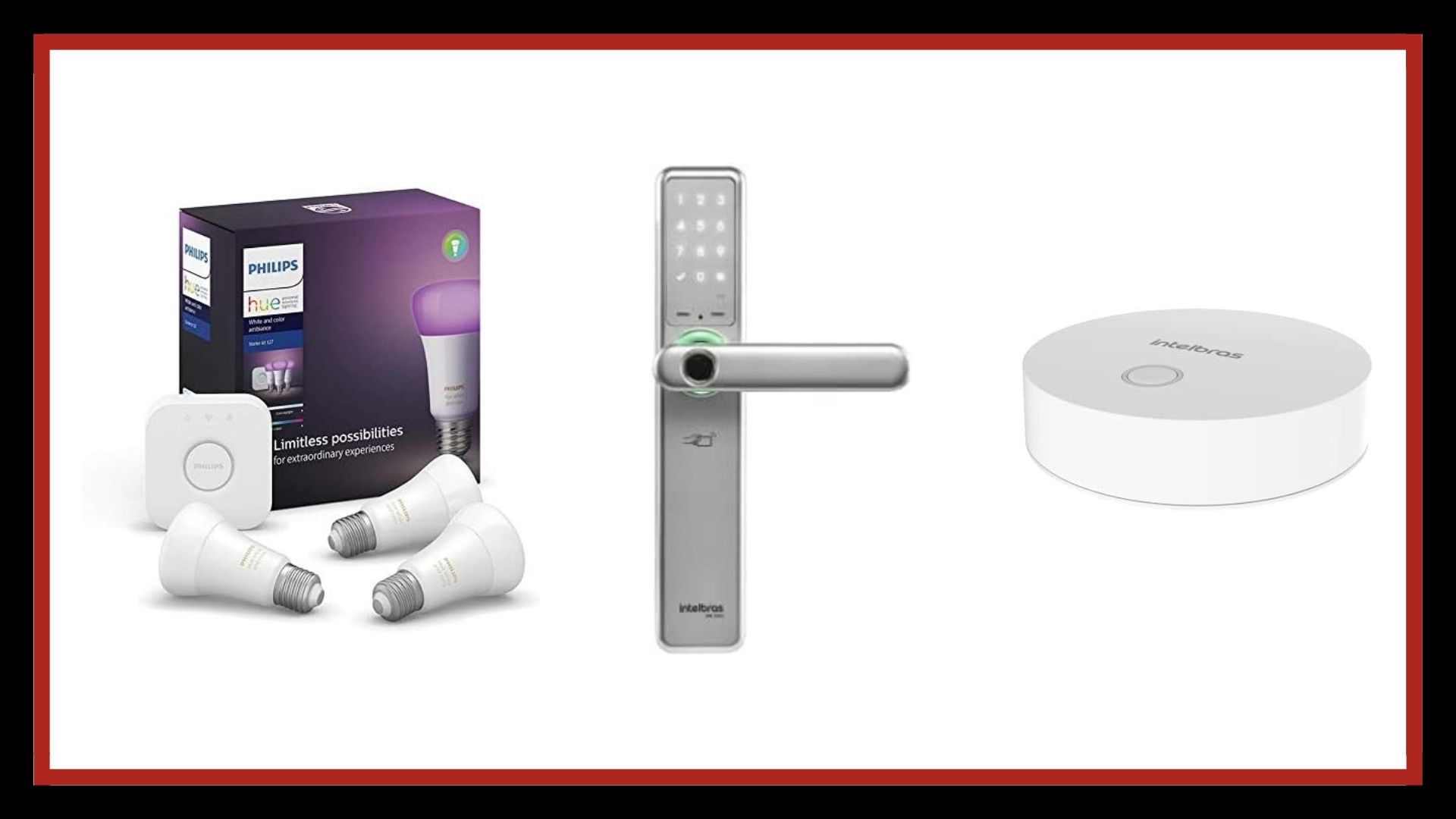 Monte sua casa inteligente com os dispositivos mais modernos do mercado.