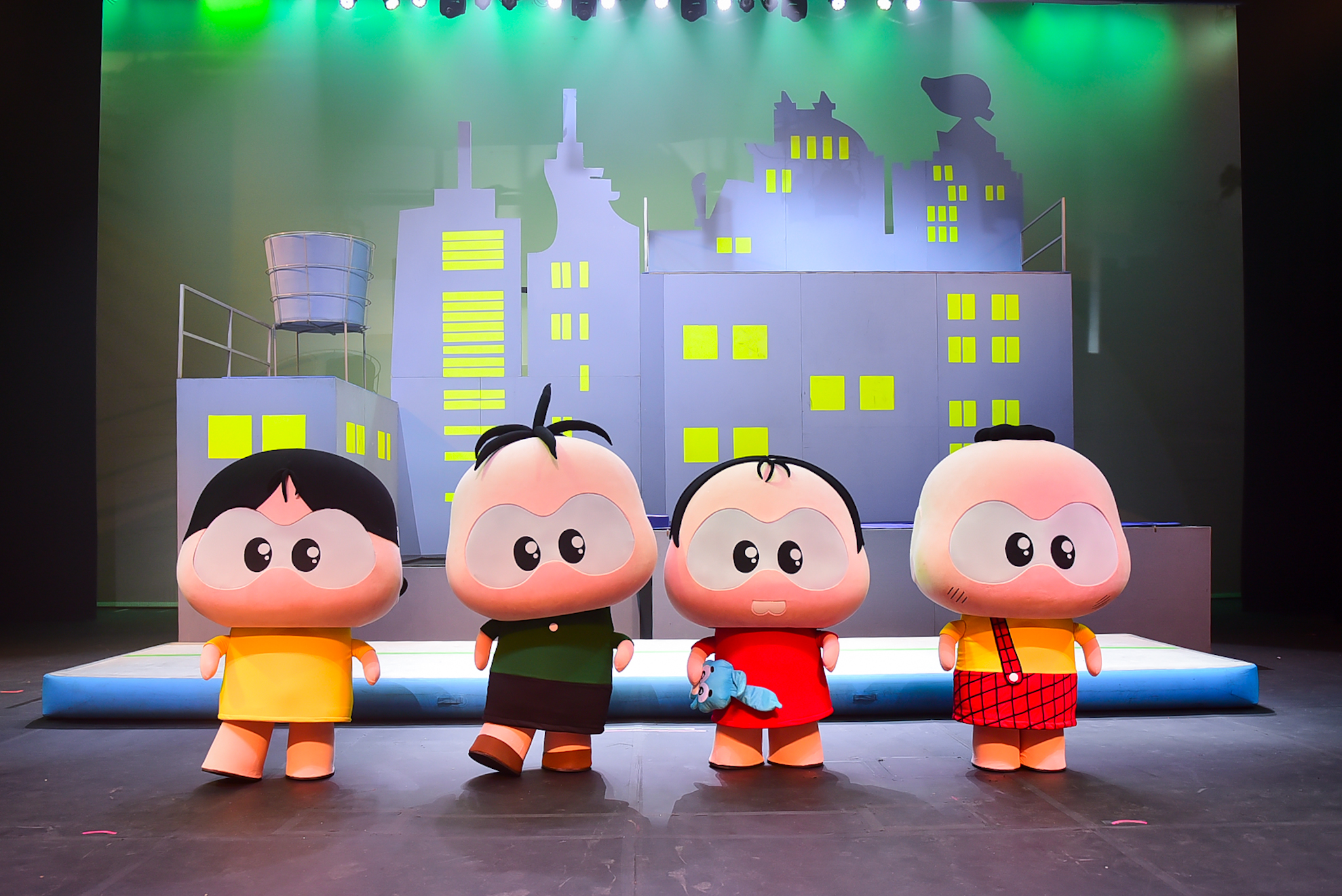 Cena do musical Circo Turma da Mônica (Andy Santana/Divulgação)