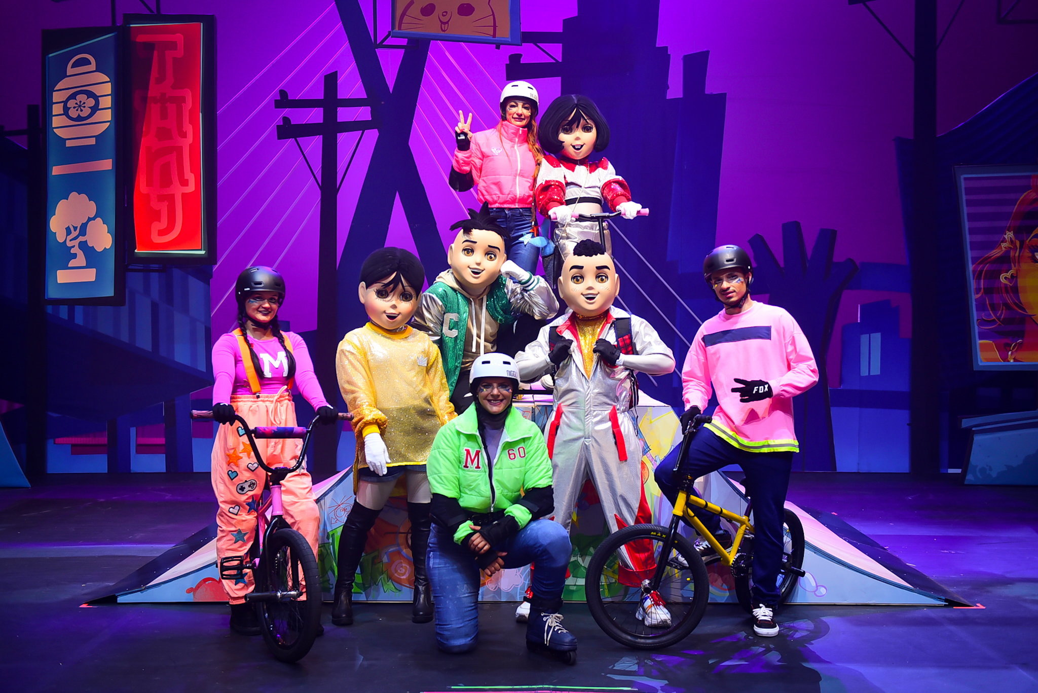 Cena do musical Circo Turma da Mônica (Andy Santana/Divulgação)