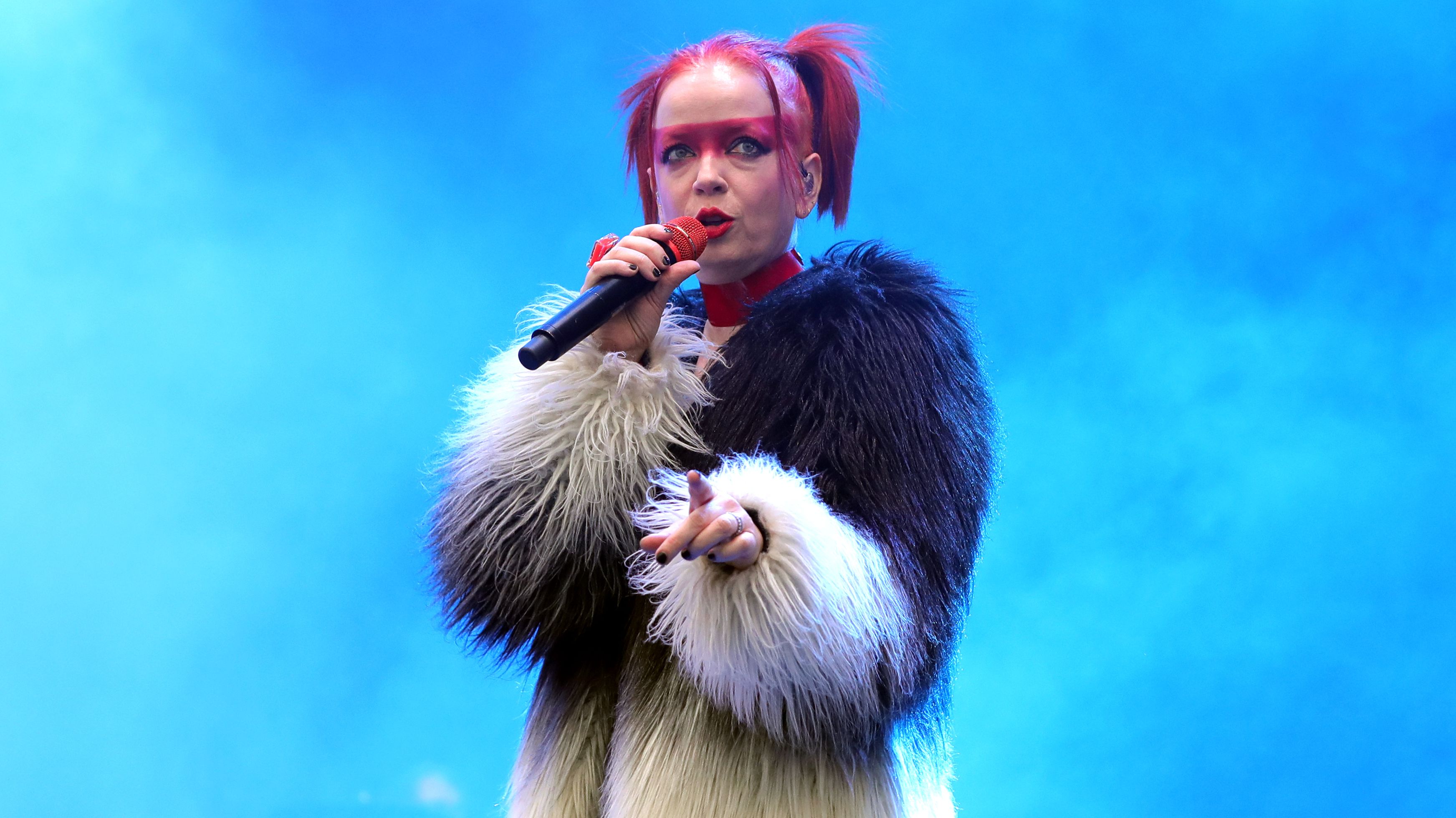 Shirley Manson, vocalista do Garbage - Foto: Getty Images