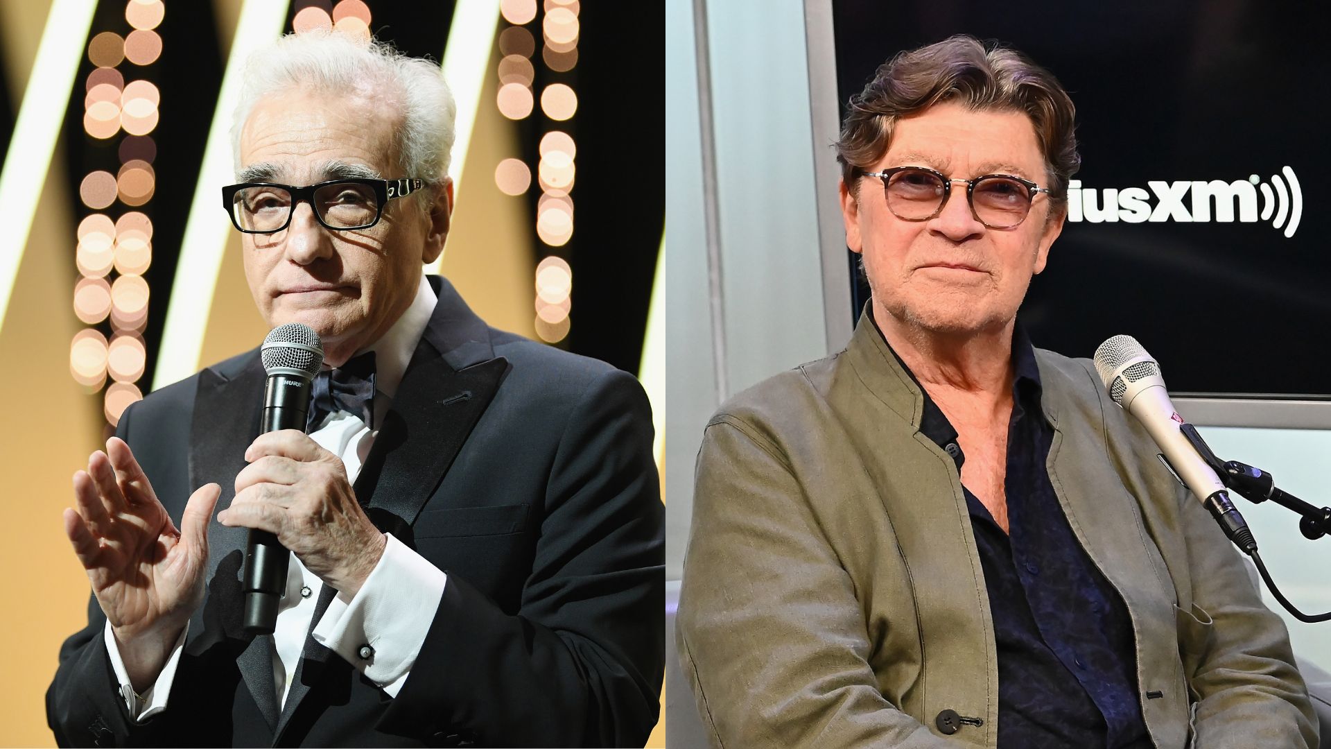 Martin Scorsese (Foto: Pascal Le Segretain/Getty Images) e Robbie Robertson (Foto: Astrid Stawiarz/Getty Images for SiriusXM)