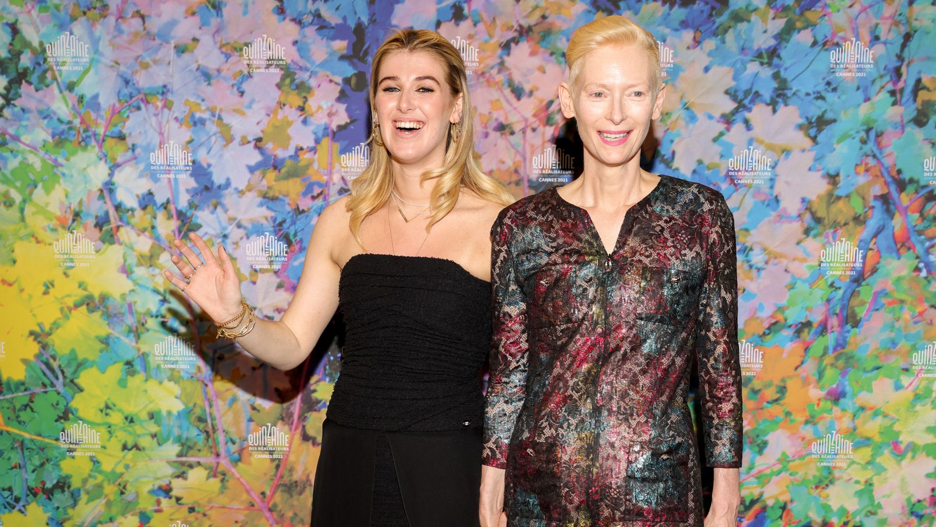 Tilda Swinton e Honor Byrne (Andreas Rentz/Getty Images)