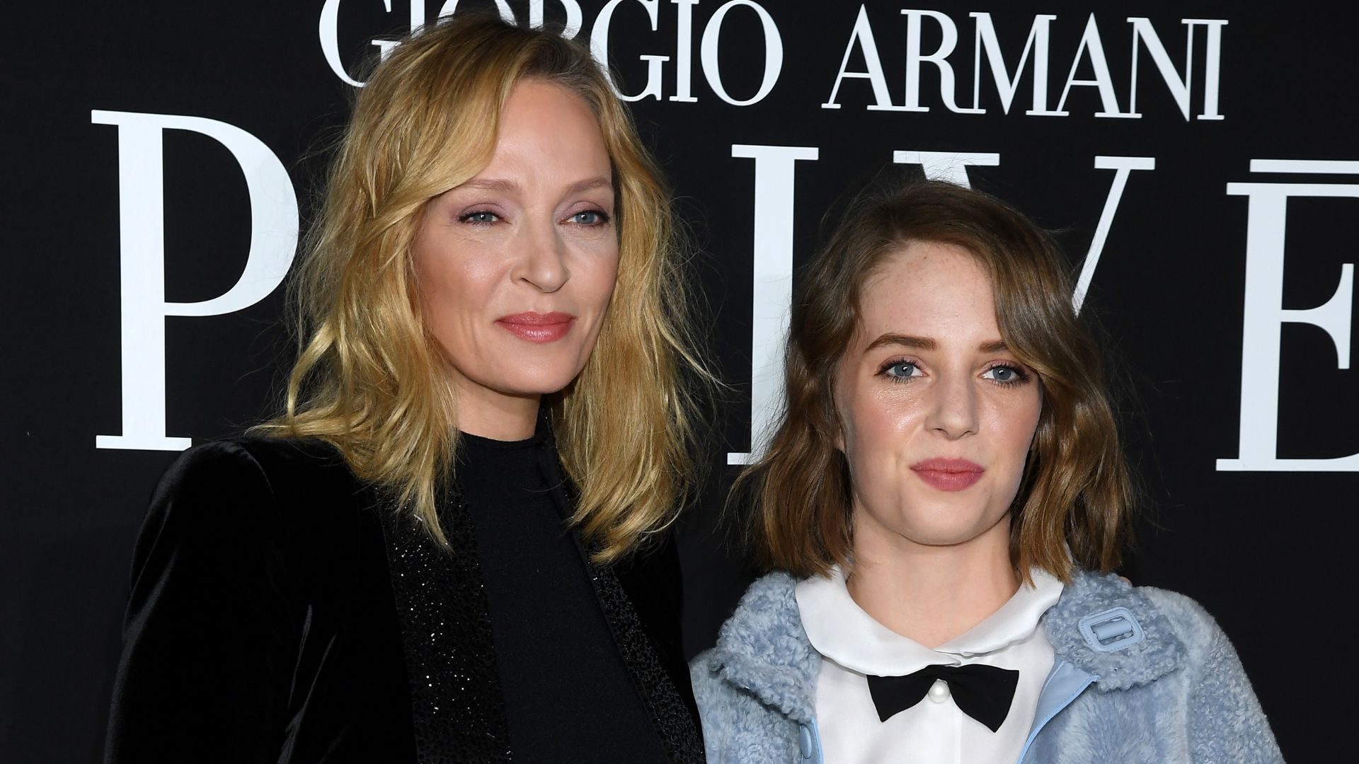 Uma Thurman e Maya Hawke (Pascal Le Segretain/Getty Images)