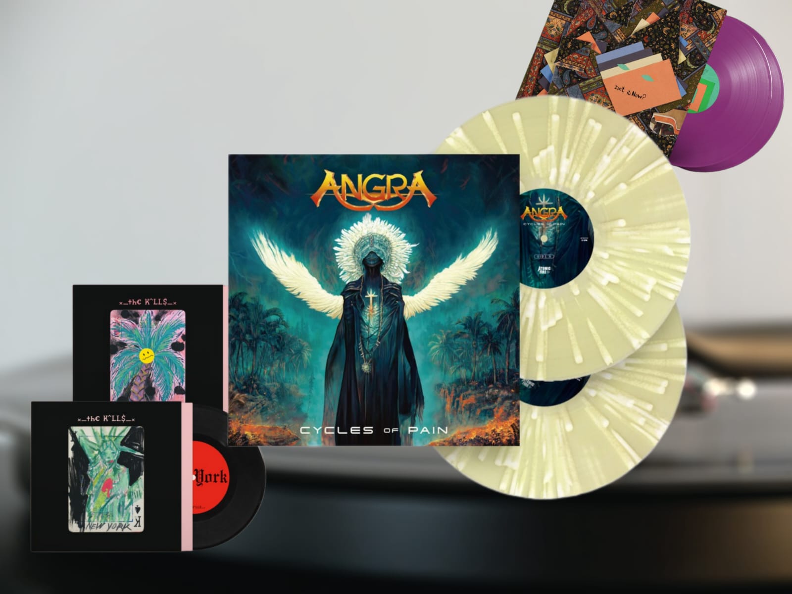 The Kills, Angra e Animal Collective são os lançamentos anunciados em vinil esta semana (Reprodução)