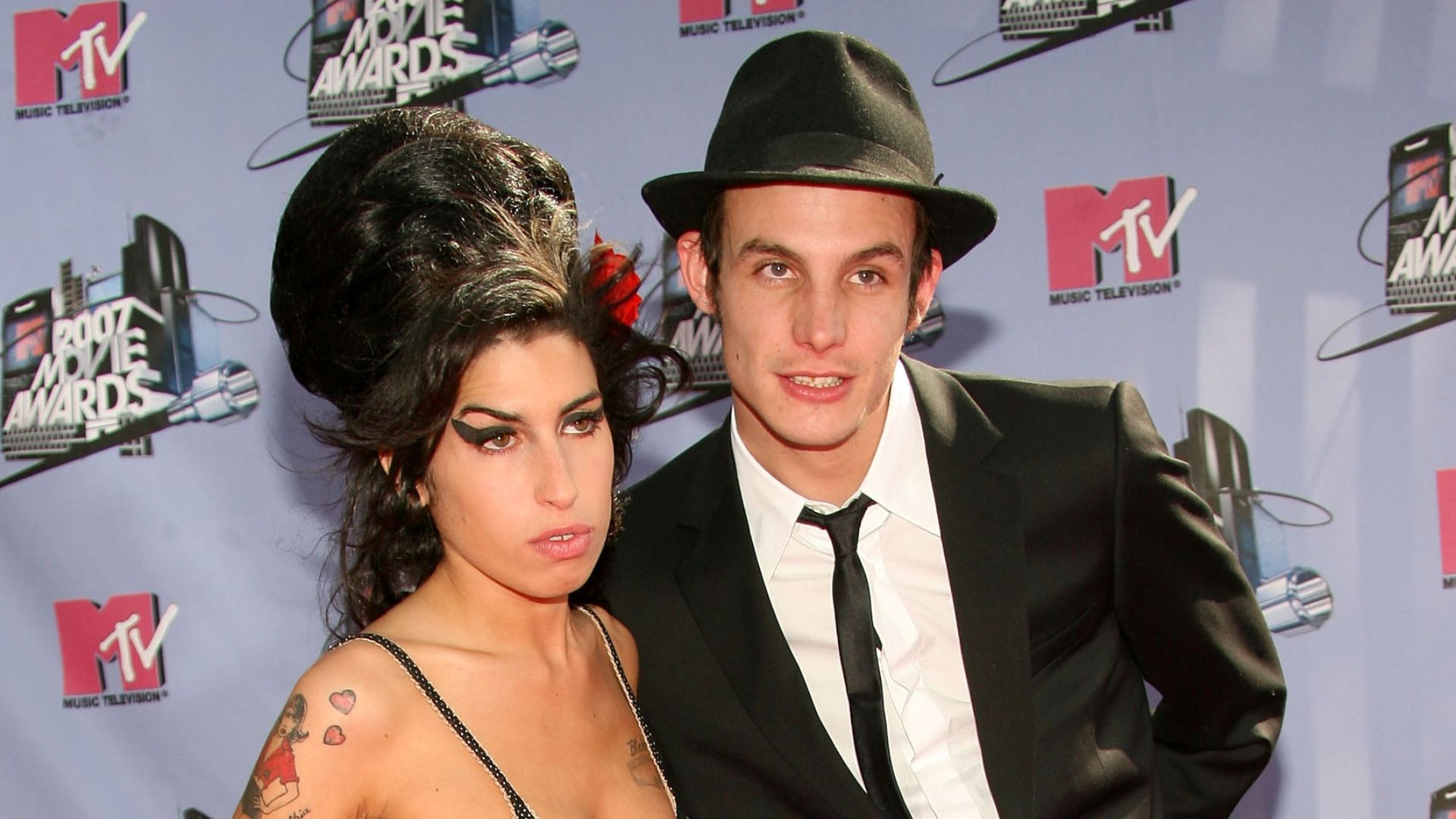 Amy Winehouse e Blake Fielder-Civil (Foto: Frederick M. Brown/Getty Images)
