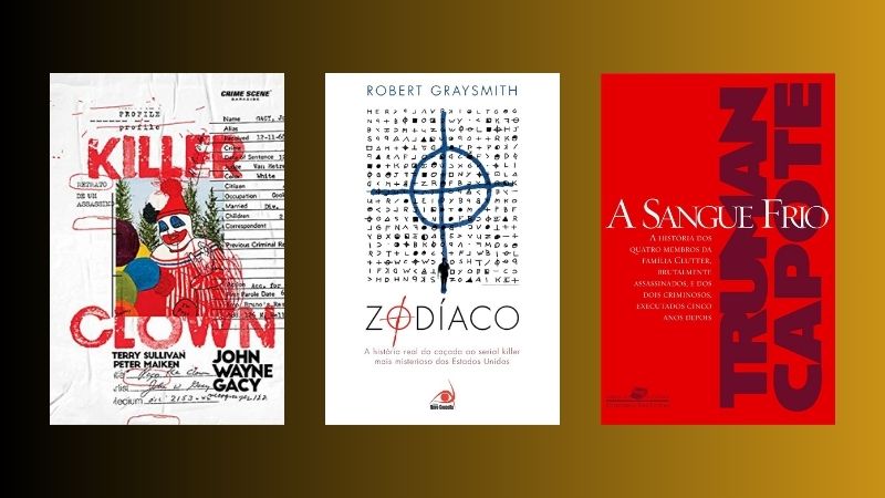 Selecionamos 8 obras sobre crimes reais que vão prender a sua atenção desde a primeira página!
