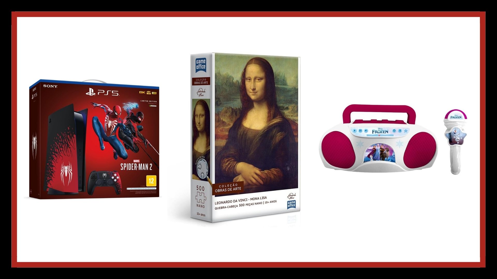 Nós elencamos alguns dos produtos ideais para presentear os pequenos.