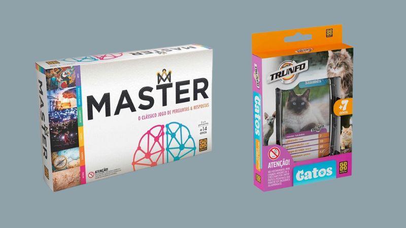 Curta uma intensa guerra War ou uma simples disputa no Super Trunfo por um preço reduzido!