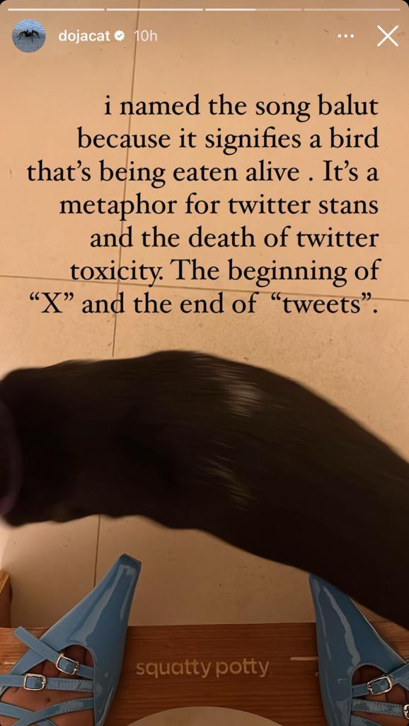 Doja Cat explica significado de "Balut"