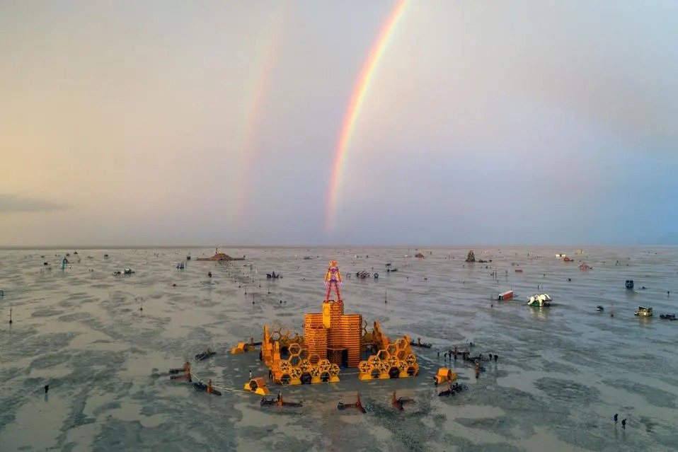 Burning Man 2023 (Scott London/Reprodução/Forbes)