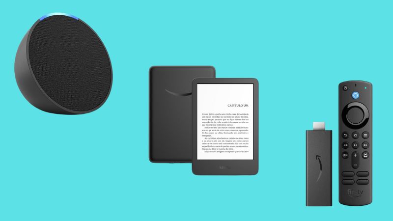 Adquira o seu dispositivo com Alexa ou o seu novo Kindle por um preço reduzido!
