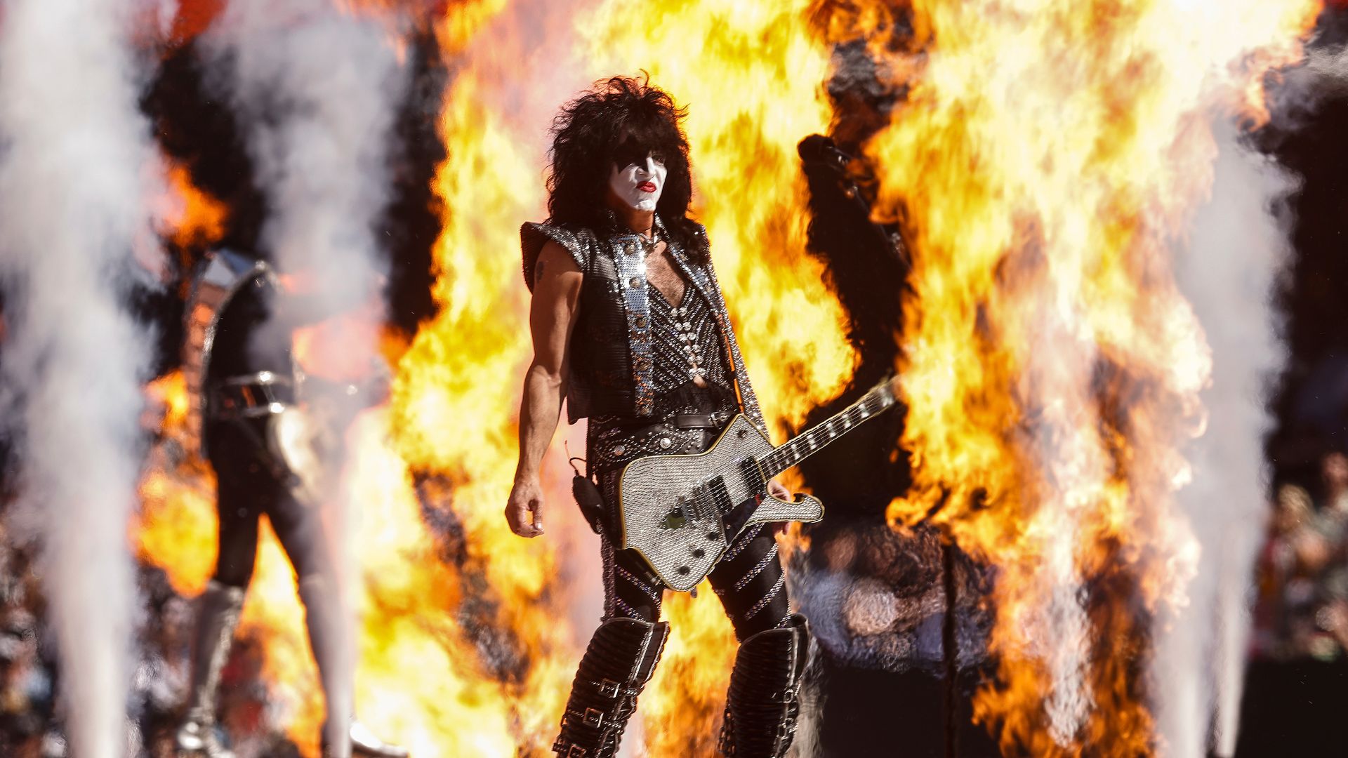 Paul Stanley, vocalista e guitarrista do Kiss - Foto: Daniel Pockett / Getty Images