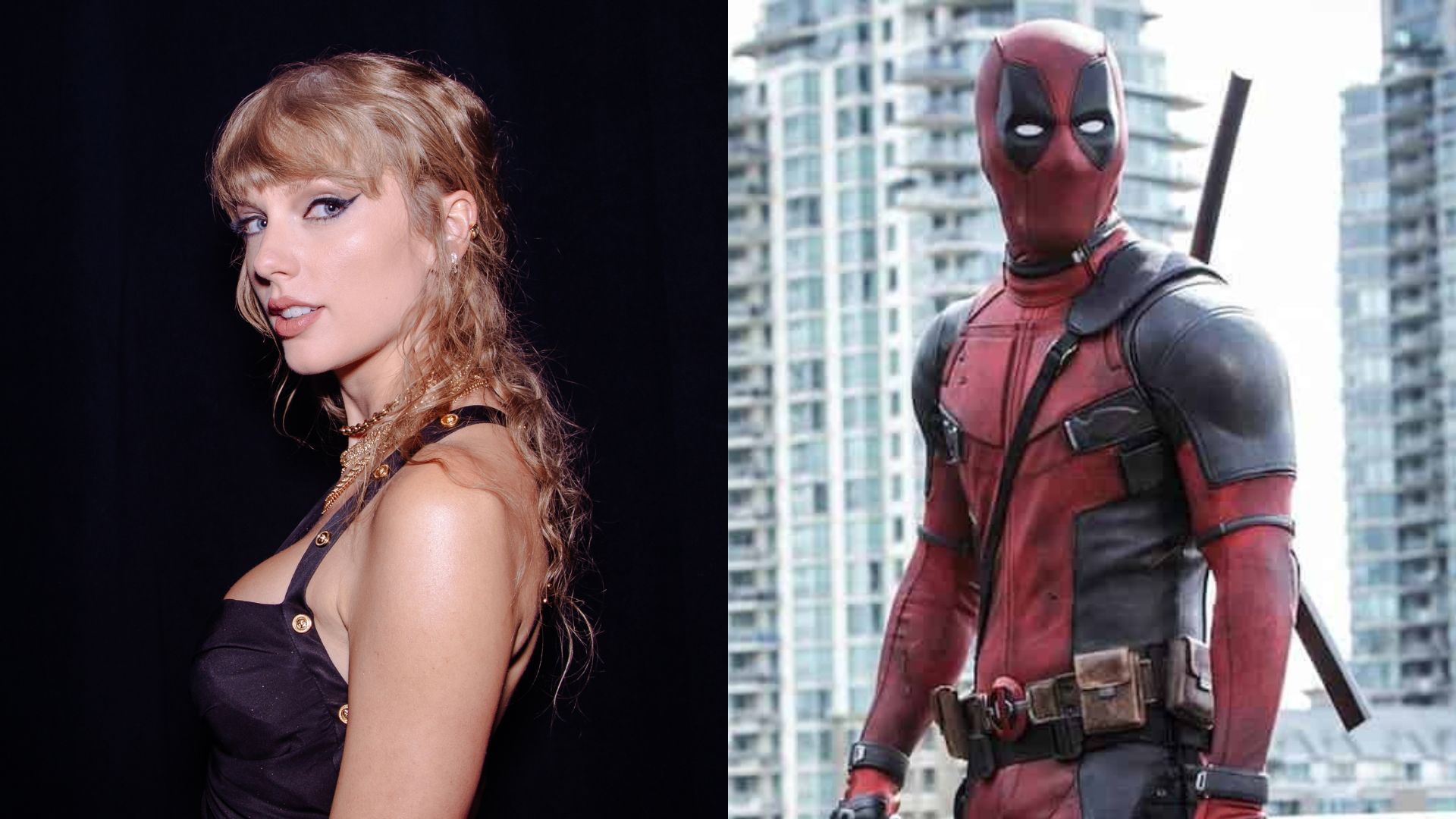 Taylor Swift (Foto: Catherine Powell/Getty Images) | Deadpool (Foto: Reprodução)