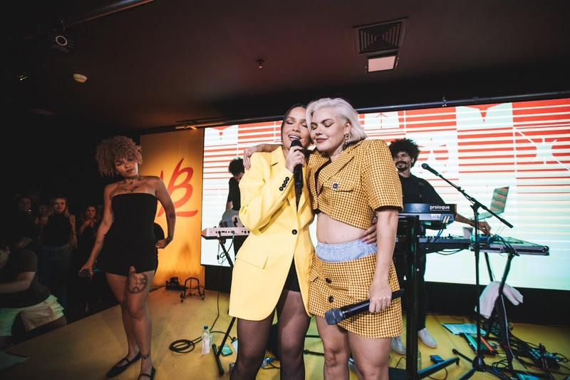 Juliette e Duda Beat em show promovido pela Bauducco (Foto: Alê Virgílio Lali Moss e Rafa Cusato)