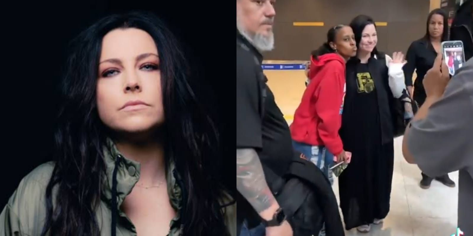 Amy Lee, do Evanescence, desembarca no Brasil (Reprodução/Sound Revista)