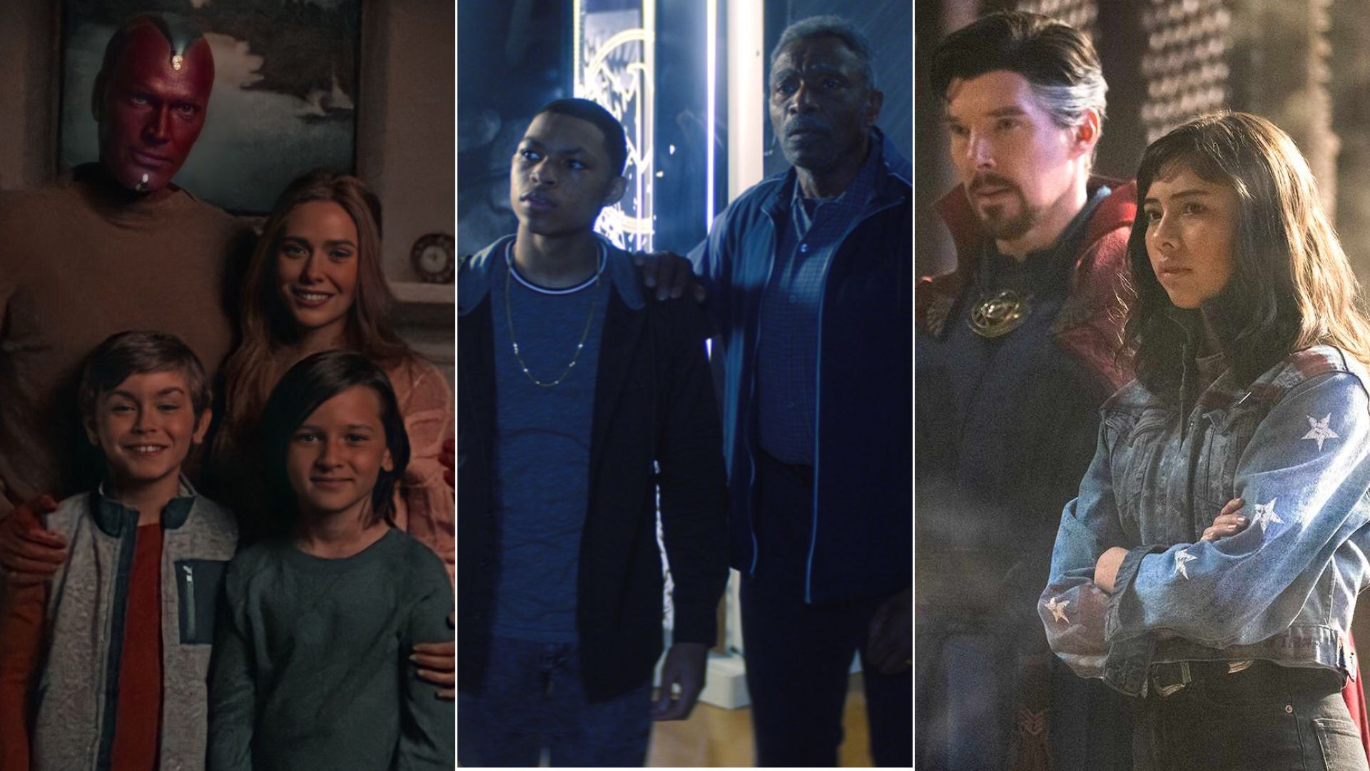 Billy e Tommy Maximoff, Elijah Bradley e America Chavez são alguns dos integrantes dos Jovens Vingadores nos quadrinhos da Marvel (Foto: Divulgação/Marvel Studios)