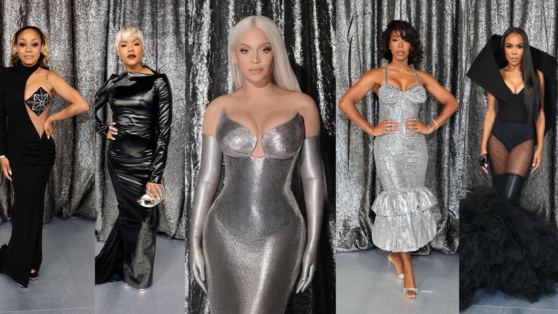 LaTavia Roberson, LeToya Luckett, Beyoncé Kelly Rowland e Michelle Williams (AMY SUSSMAN/WIREIMAGE FOR PARKWOOD)