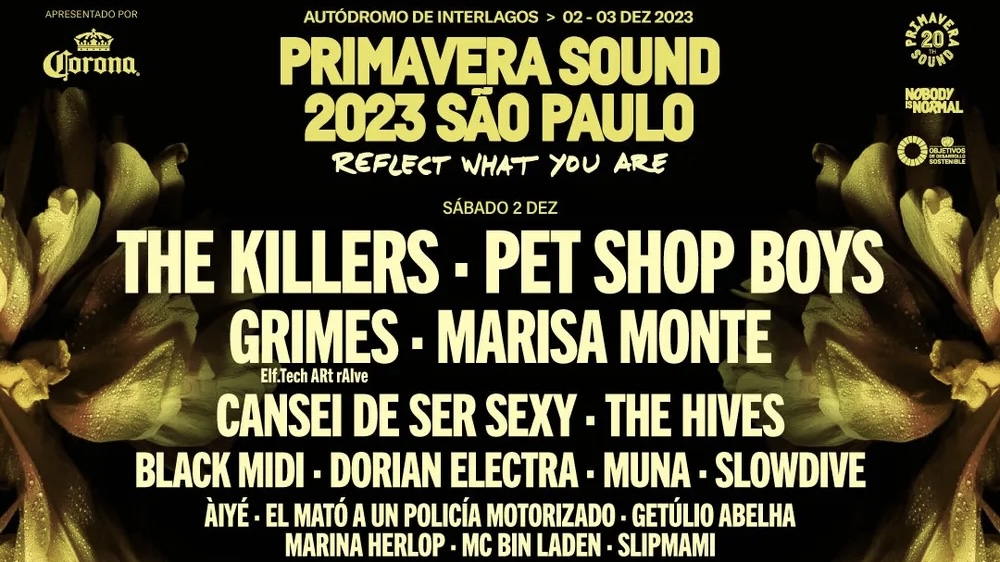 Line Up oficial (Foto: Divulgação Primavera Sound via Twitter)