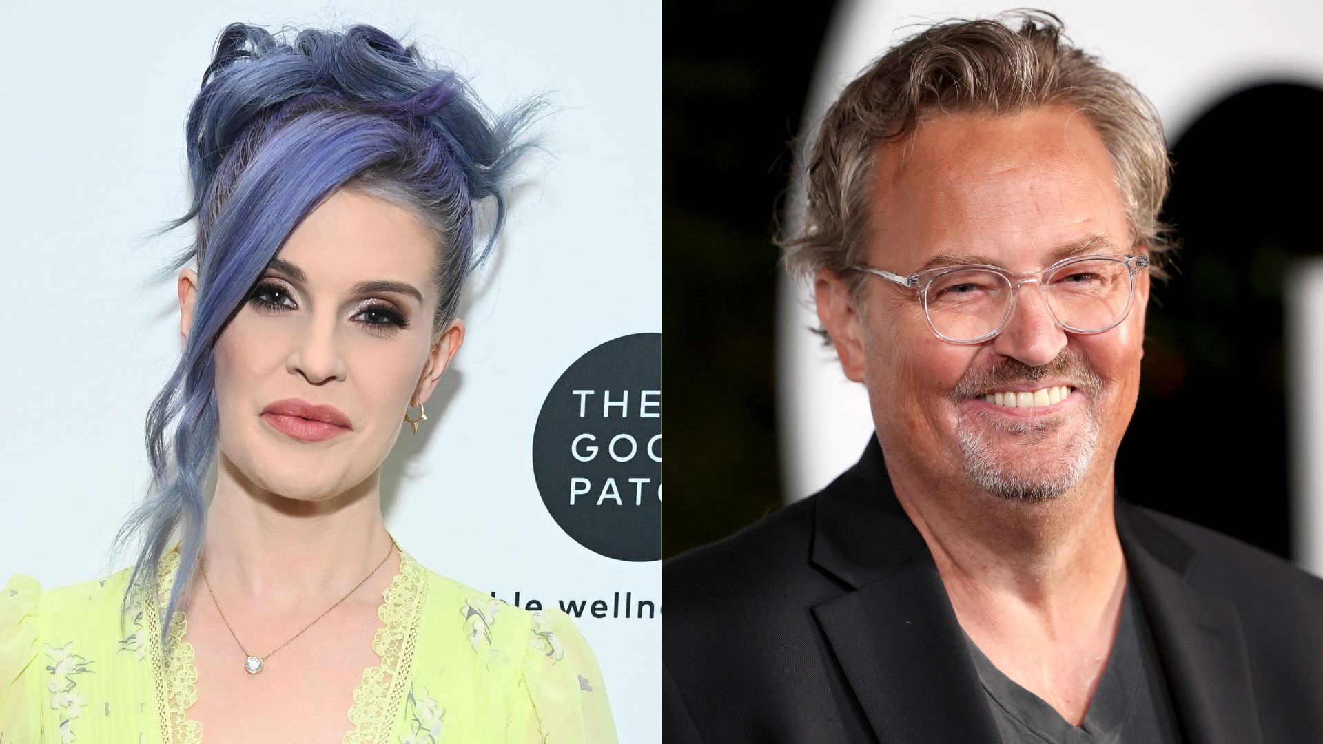 Kelly Osbourne (Foto: Araya Doheny/Getty Images) | Matthew Perry (Foto: Phillip Faraone/Getty Images)