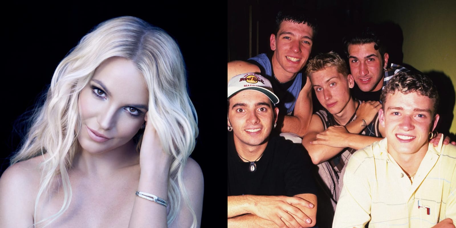 Britney Spears e 'NSync (Reprodução)