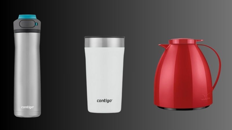 Com preços acessíveis e ótima qualidade, venha dar uma olhada nessas garrafas, copos e bules com desconto na Amazon