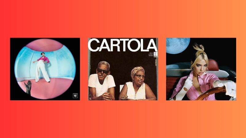 De Future Nostalgia a Alucinação, venha dar uma olhada nos álbuns que estão fazendo sucesso na plataforma