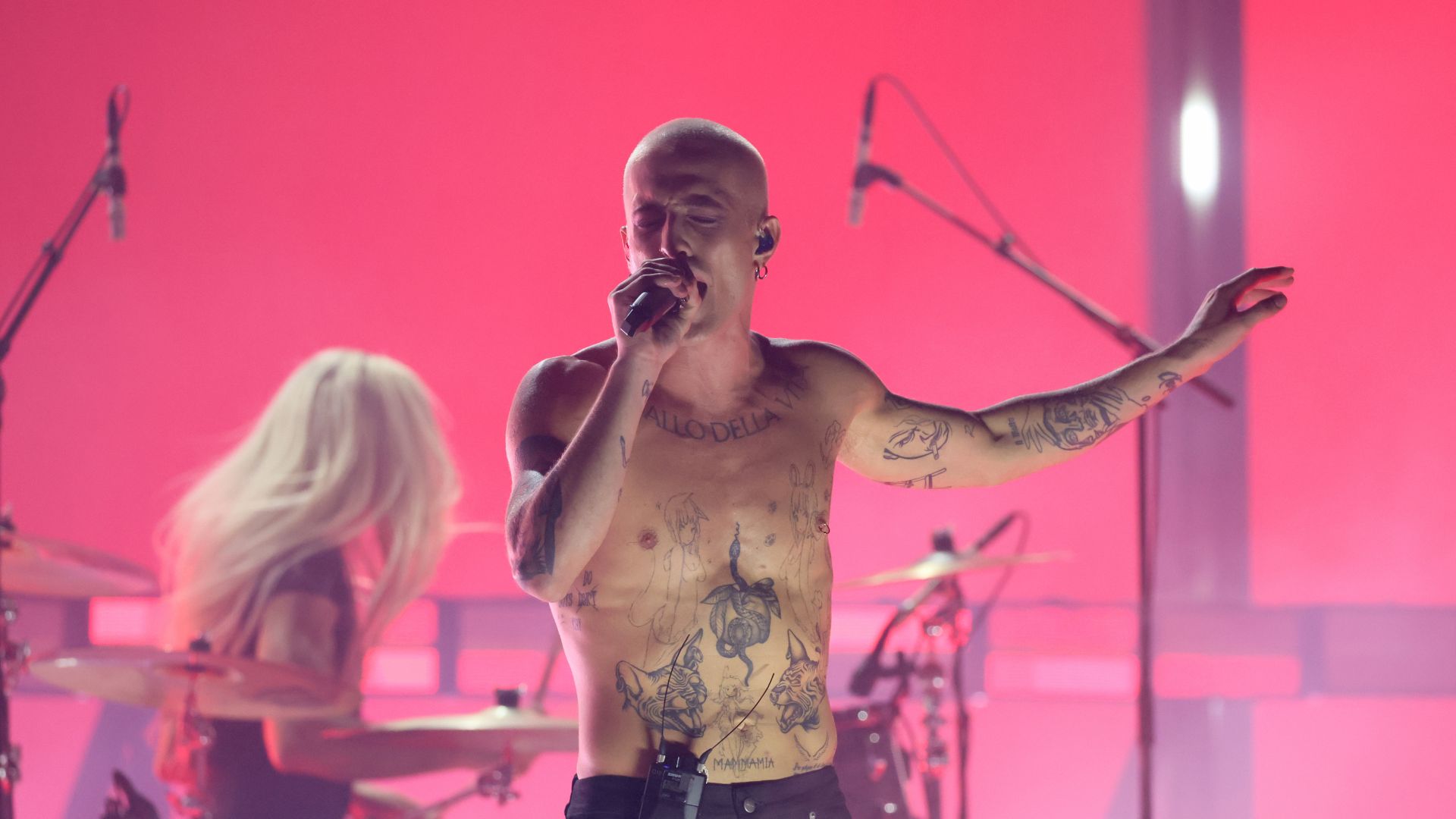 Damiano David (Foto: Dia Dipasupil/Getty Images)